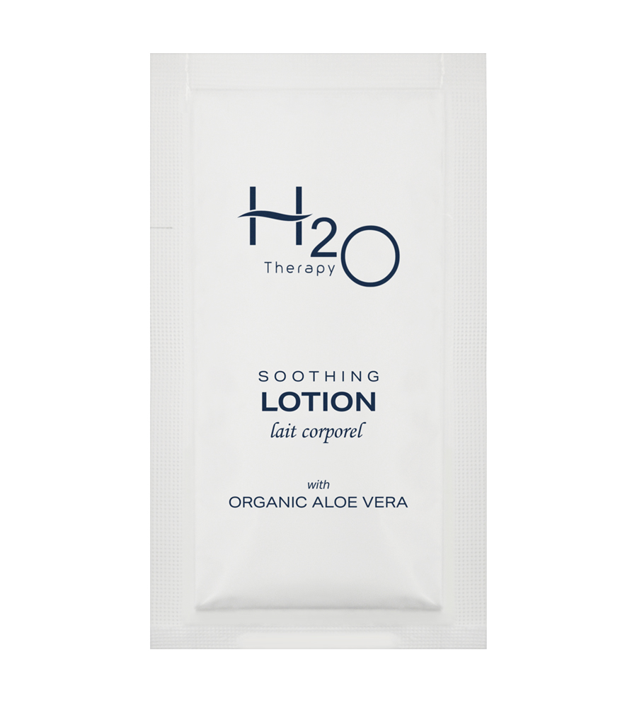 H2O Therapy Soothing Lotion with Organic Aloe Vera Sachet Packet