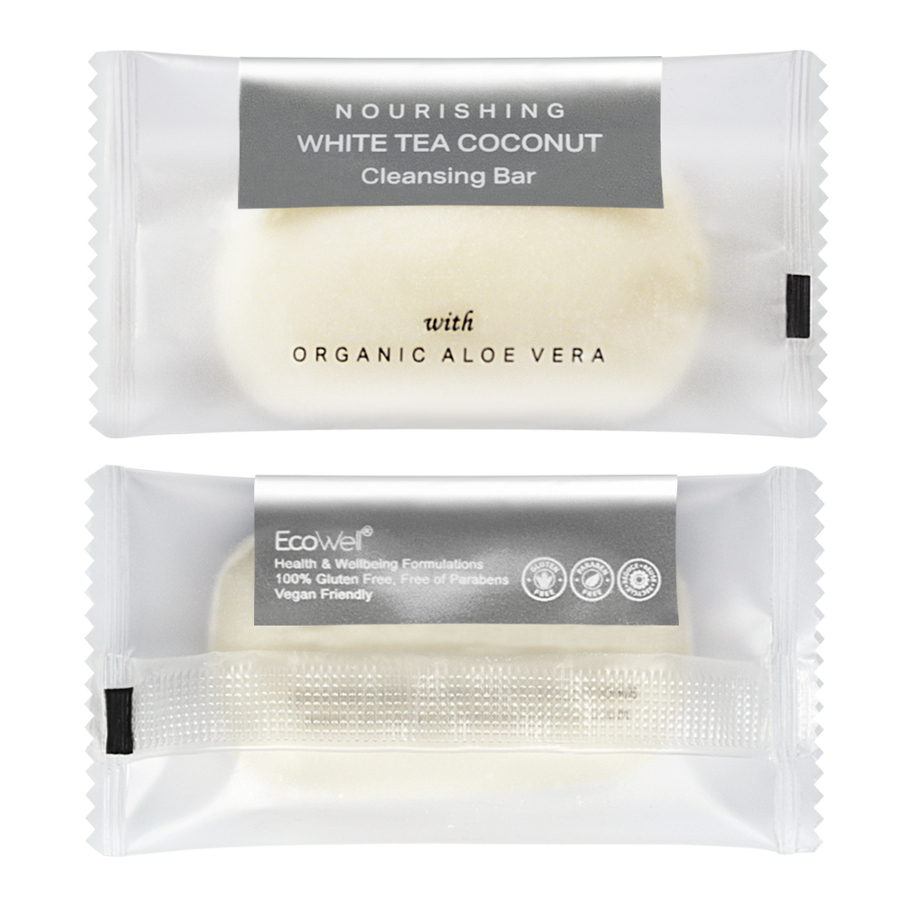 Coconut Cleansing Bar - 20g Sachet (Front and Back)