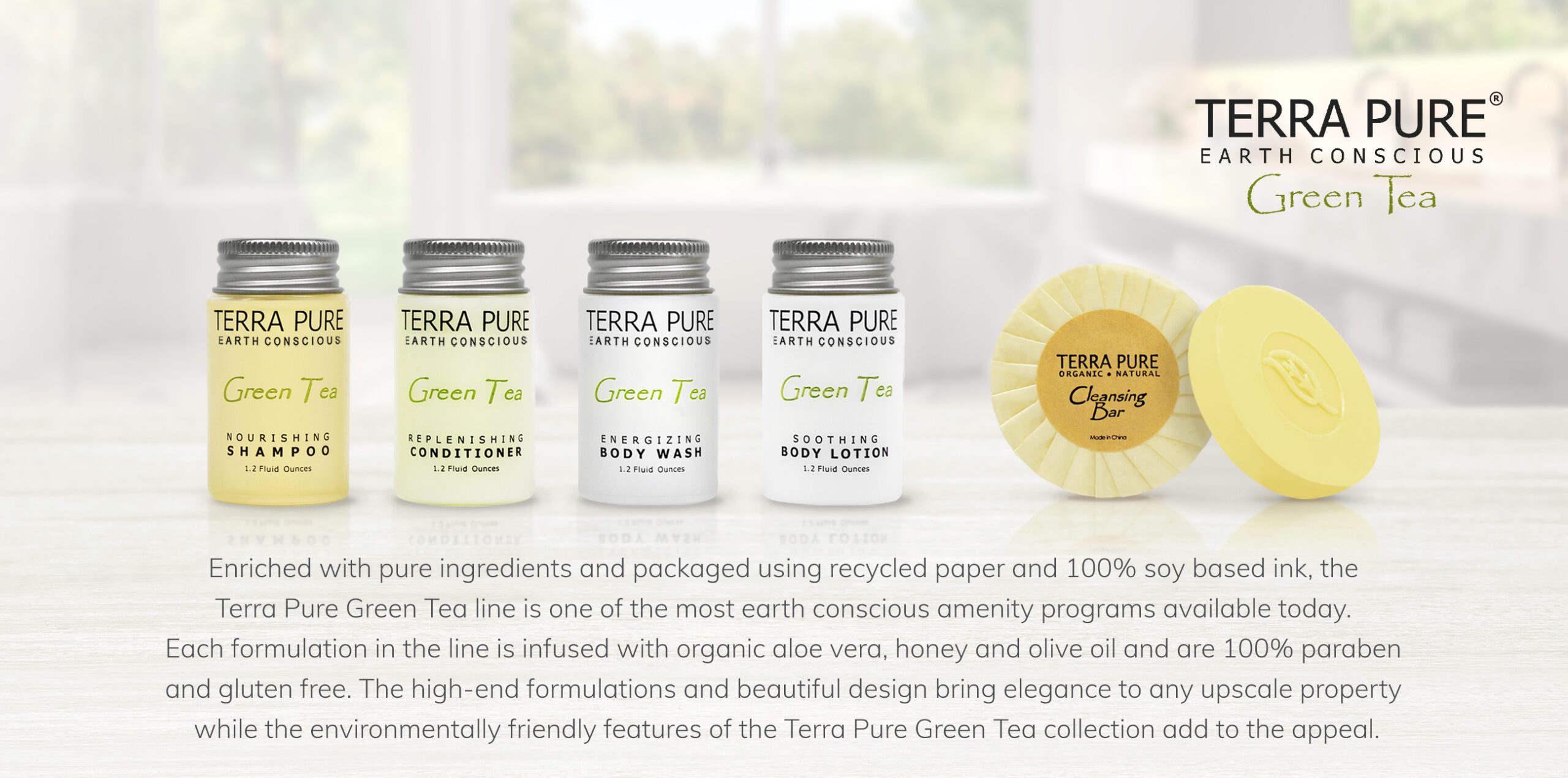 Terra Pure Green Tea Collection
