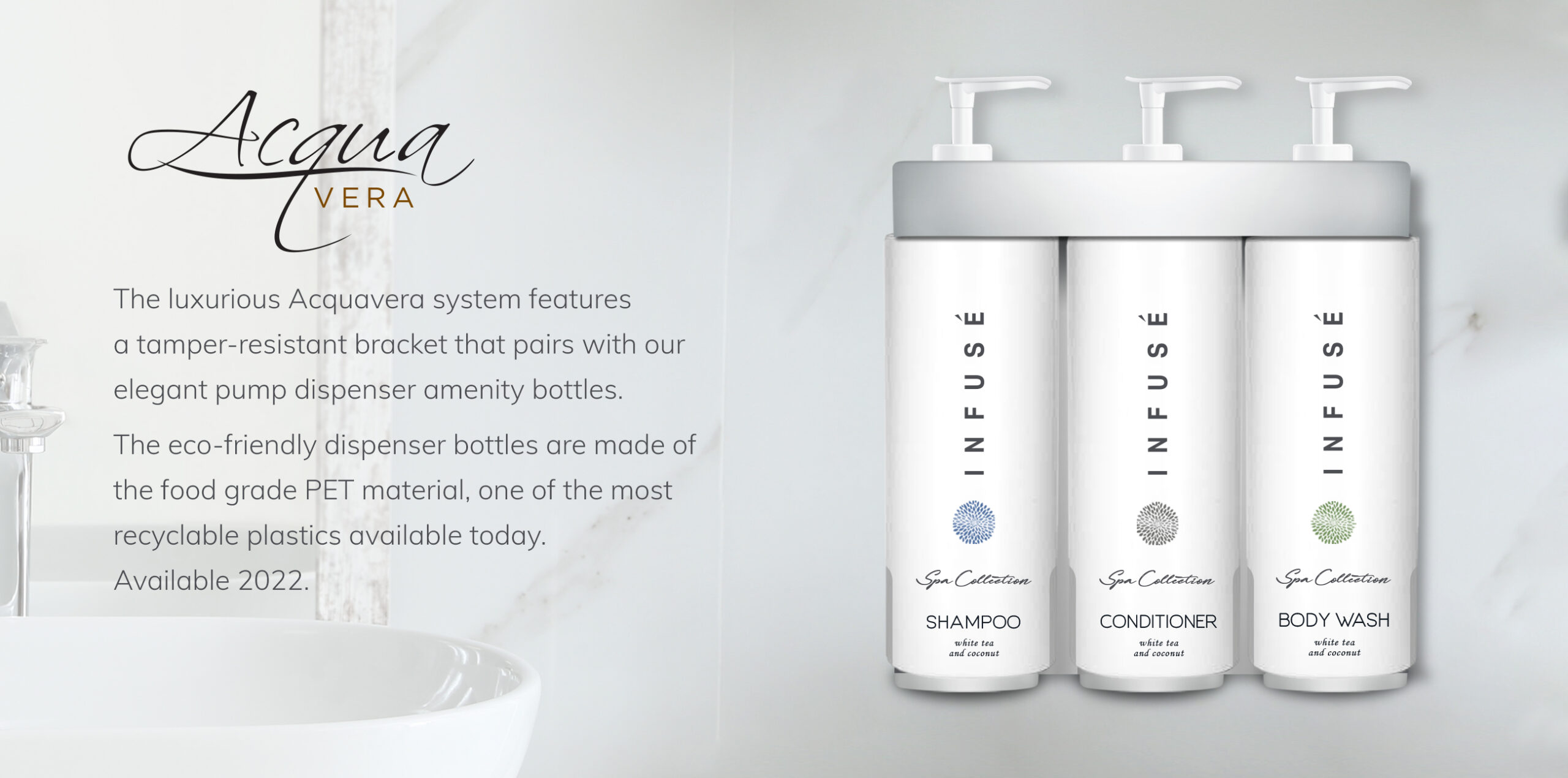 Acquavera Dispenser with Infuse