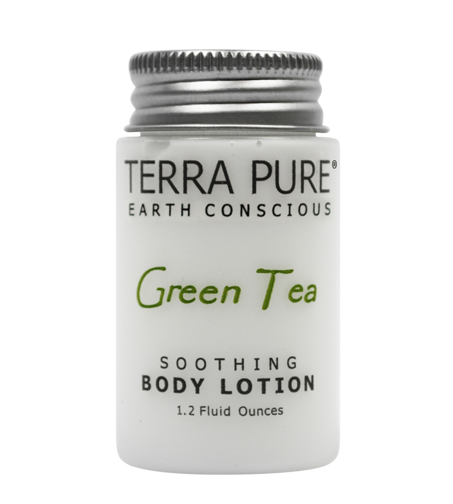 LOTION TP03-L100 TERRA PURE GREEN TEA 1OZ 300/CS